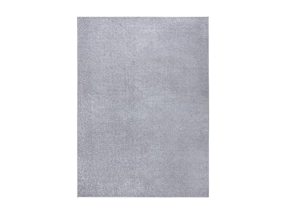 TAPIJT - Vloerbekleding SANTA FE zilver 92 , glad , uniform, enkele kl 250x350 cm