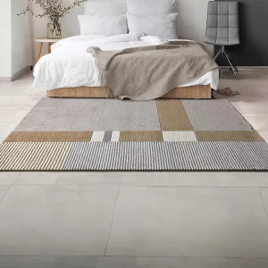 Tapijt voor de woonkamer van 100% wol - 160 x 230 cm - 2200 g/m2 - Meerdere kleuren - NOURIA