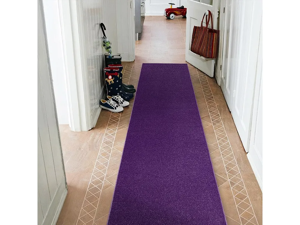 Vloerbedekking ETON 114 paars 50x400 cm