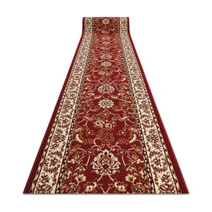 Vloerbekleding BCF MORAD Klasyk gevestigd bordeauxrood 90 cm 90x230 cm