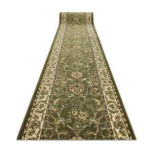 Vloerbekleding BCF MORAD Klasyk traditioneel olijfgroen 120 cm 120x120 cm