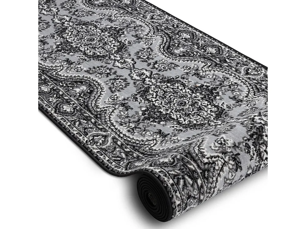 Vloerbekleding BCF MORAD Wiosna rozet grijs 80 cm 80x280 cm