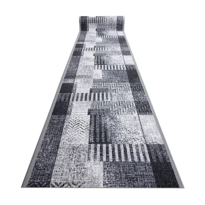 Vloerbekleding met natuurrubber bekleed 80 cm ESSENZA grijskleuring 80x500 cm