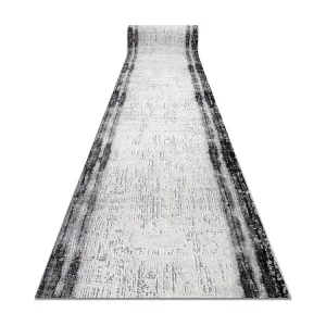 Vloerbekleding strak TULS 51235 anthracytkleuring 80x300 cm