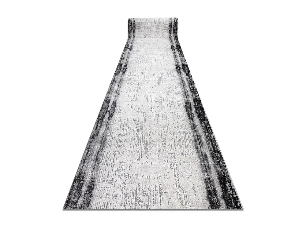 Vloerbekleding strak TULS 51235 anthracytkleuring 80x300 cm