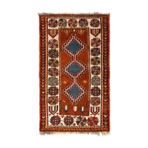Woltapijt 168x95 Oranje Gabbeh