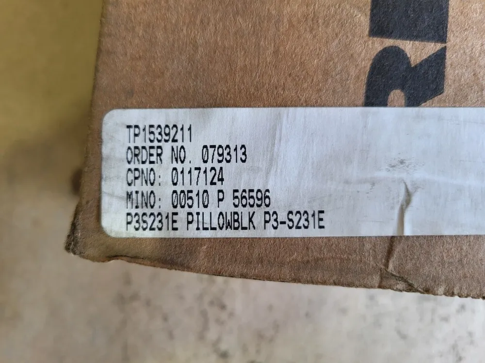 Pillow Block Ball Bearing 1-15/16" Bore, P3S231E