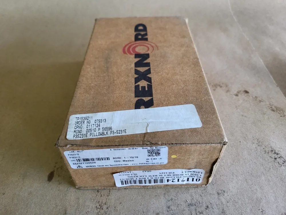 Pillow Block Ball Bearing 1-15/16" Bore, P3S231E