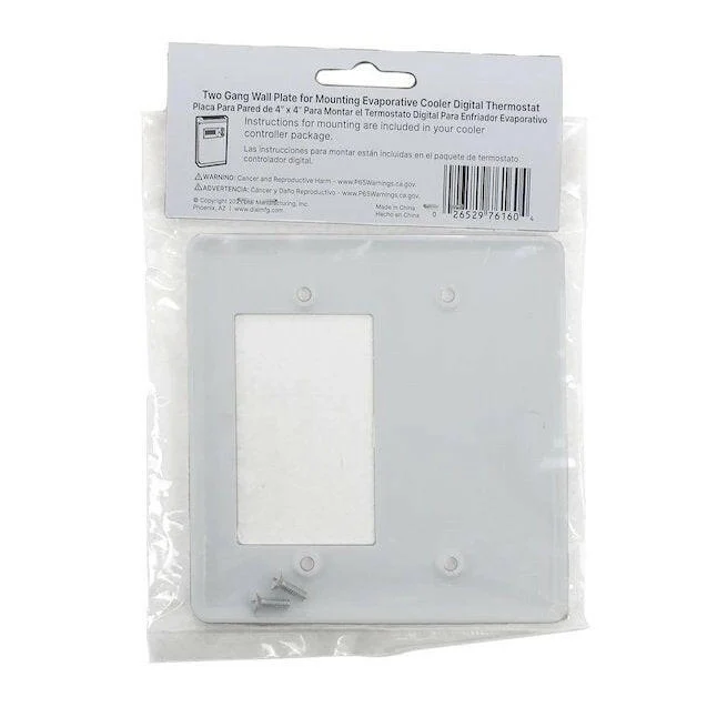 Dial Digital Thermostat Wall Plate
