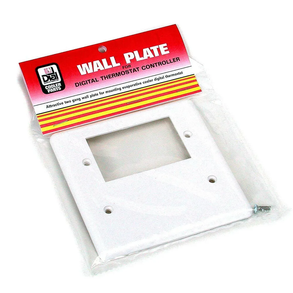 Dial Digital Thermostat Wall Plate