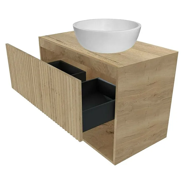 Best Design Wastafelonderkast Rigatti-60-Halifax-Greeploos - Halifax, Aaibaar close systeem