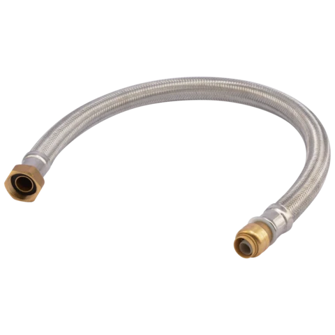 Sharkbite 24 . Veelzijdig Water Heater Connector 1/2 . Push-Fit x 3/4 . FIP