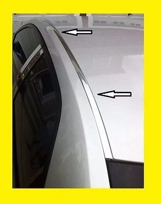 1992-1995 Honda Civic Hatchback Metaalglans Roof Top Trim Molding Kit