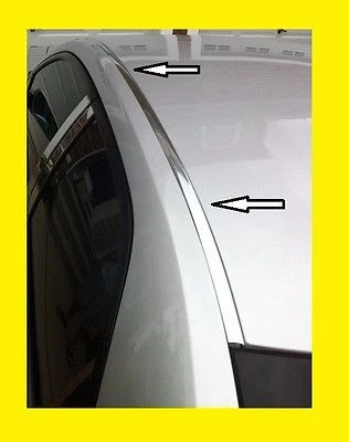 2001-2005 Honda Civic Chroom Roof Top Trim Molding Kit