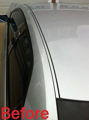 2001-2009 Jaguar X-Type Metaalglans Roof Top Trim Molding Kit