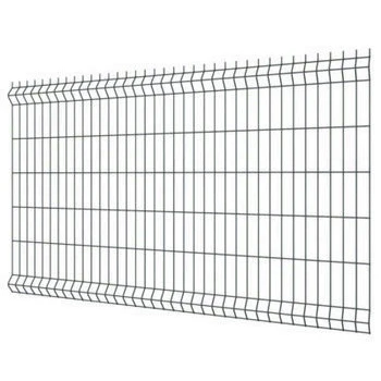 Fornorth Fence panel 1230x2500mm, wirestrength 3.5mm, zwart