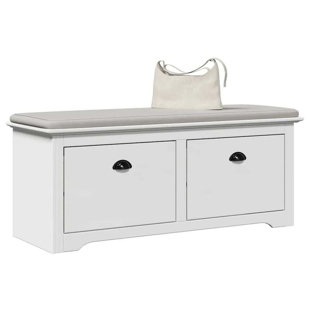 Gangbank BODO 114x40x45 cm wit Geschikt voor Oneffen Terreinen
