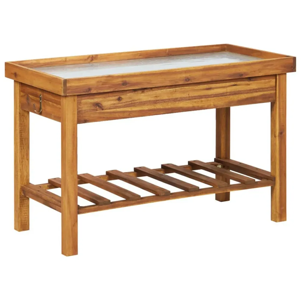 Industrieel Zwaar Belastbaar Garden Workbench Flazero | Acacia Nova