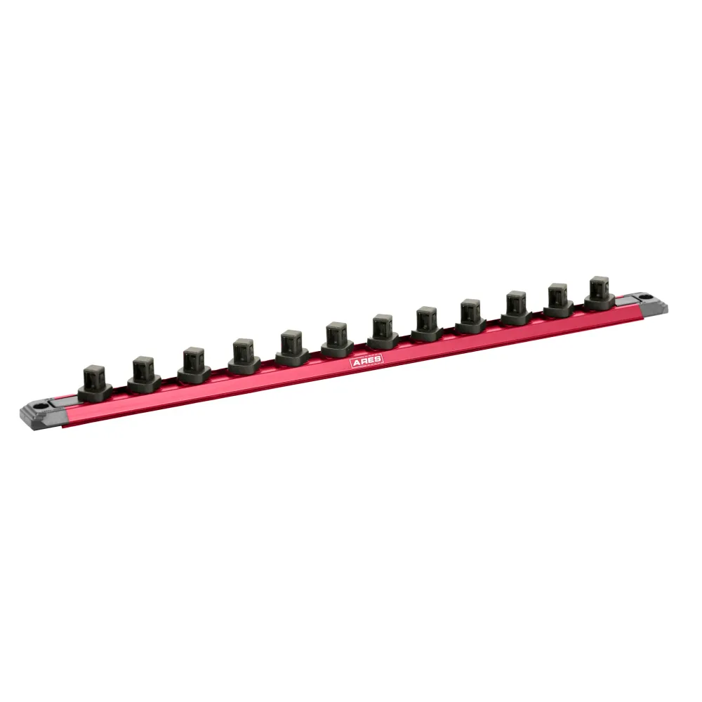 ARES 60171 - 3-Piece 15.5-Inch Rood Twist Lock Magnetic Socket Rail Set