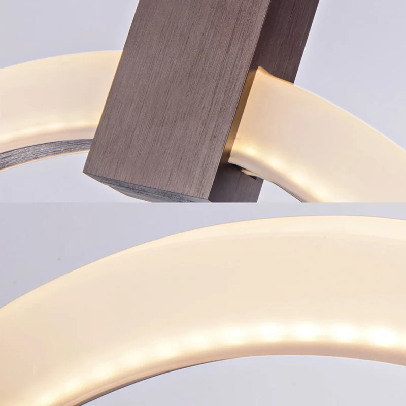 8"/12"/16" Dia Gold Ring Pendant Light Modern 1 Light Plexiglas Ceiling Lighting Fixture Gold