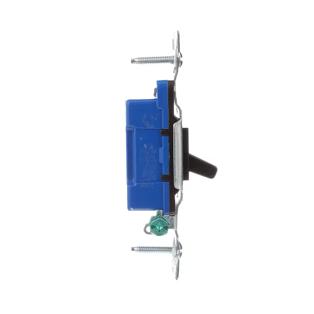 Eaton 15-Amp Single-pole Toggle Light Switch, Bruin