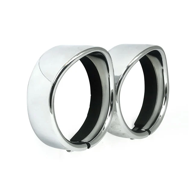 Trim Ring, Visor Style. Passing Lamp Harley-Davidson met SOS-functie