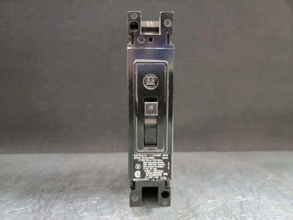 15 Amp, 1 Pole, 350 volts Circuit Breaker FB1015