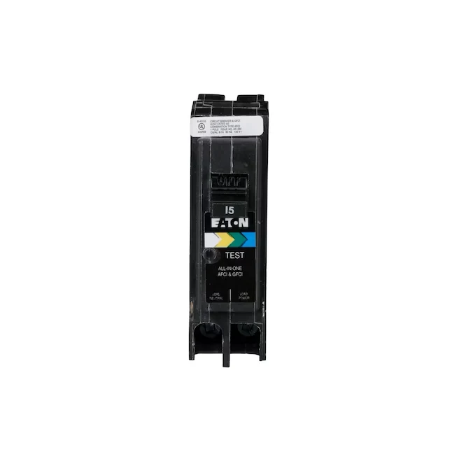 Eaton 15-amp 1-Pole Dubbel Function Afci/Gfci Circuit Breaker