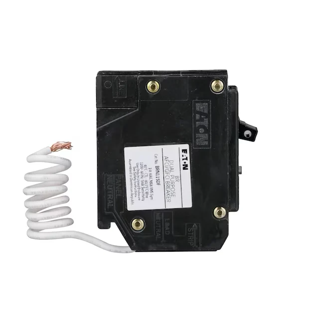 Eaton 15-amp 1-Pole Dubbel Function Afci/Gfci Circuit Breaker