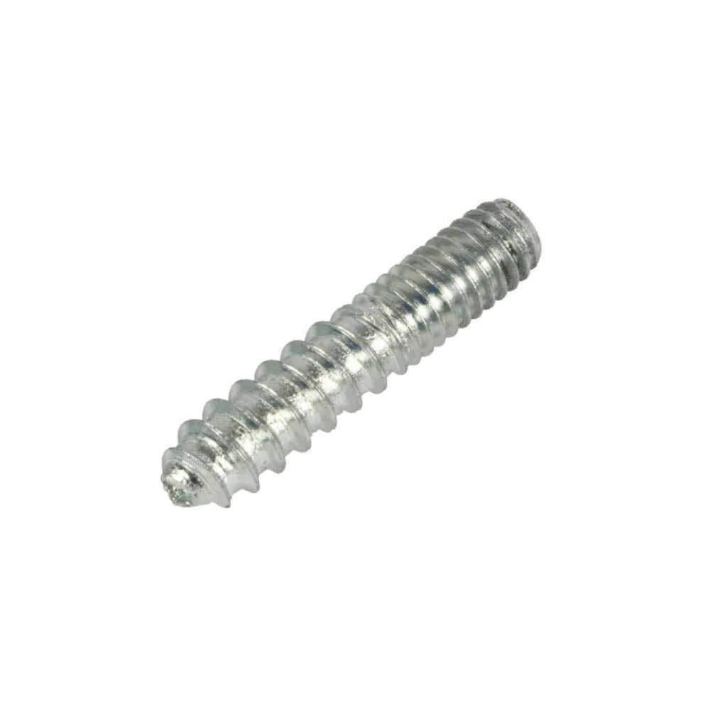 Standoff Screws (Hanger Bolts) ( 3/4" Diameter Standoffs) (Length 2-1/2") (Galvanized Zink