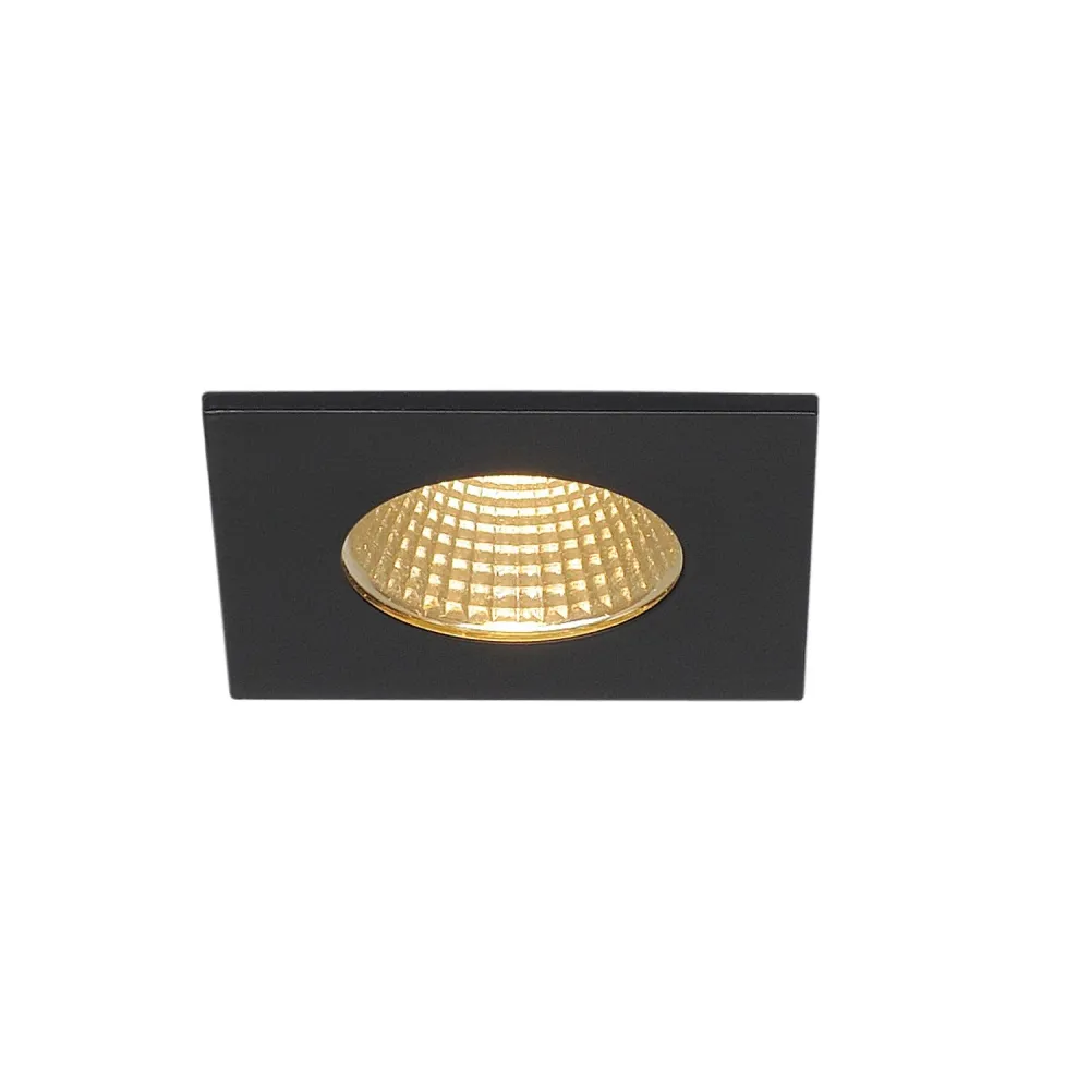 Batterij-gevoede SLV Buitenlamp PATTA-I IP20/IP65 Zwart