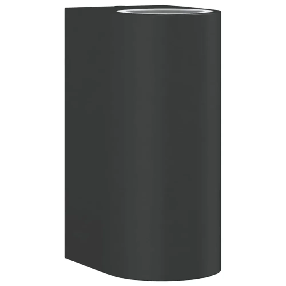 Draagbare Buitenwandlamp gegoten aluminium zwart