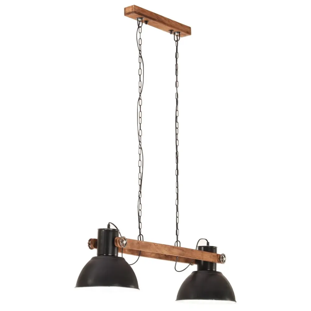 Hanglamp industrieel 25 W E27 109 cm zwart USB Oplaadbaar | 5 uur runtime