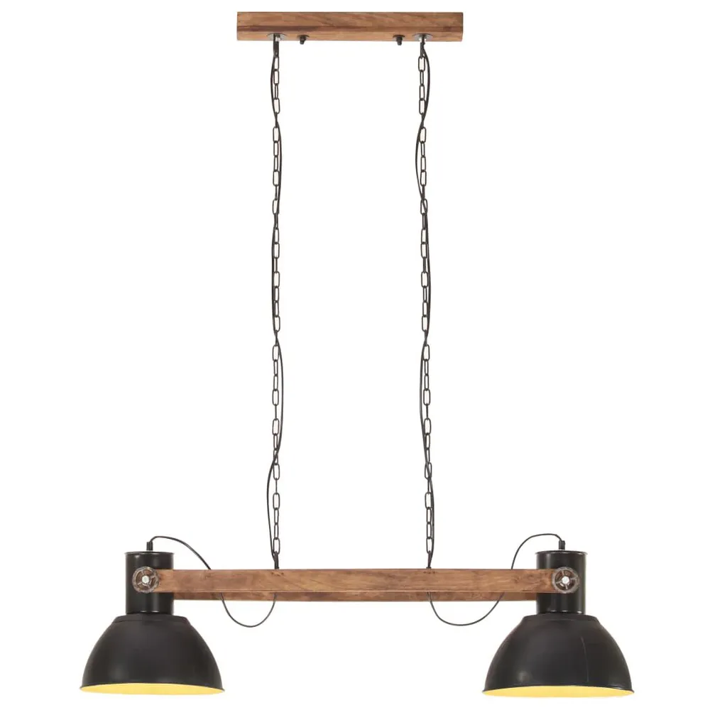 Hanglamp industrieel 25 W E27 109 cm zwart USB Oplaadbaar | 5 uur runtime