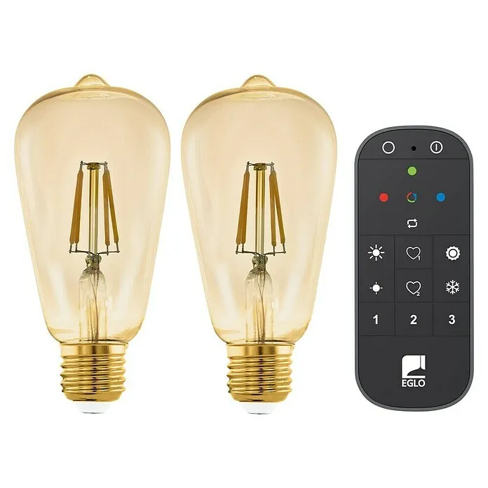 Krachtige Eglo connect.z Smart ledlamp - 4,9 W, Zacht wit, E27