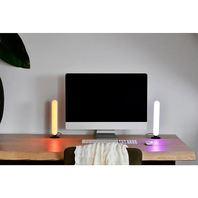 Langdurige LED Calex Decoratieve tafellamp Ambient Light - Zwart, Lichtstroom: 95 lm
