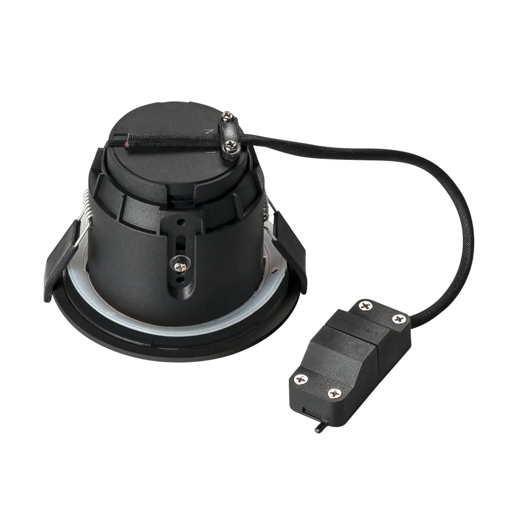 Langdurige LED SLV Buitenlamp VARU IP20/IP65 Zwart