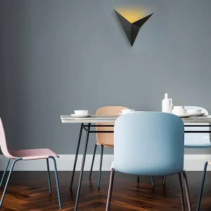 Metalen wandlamp BIRDO - B34 x D5 x H34 cm - Zwart - Koop nu eenvoudig en spotgoedkoop producten van topkwaliteit tegen ko...