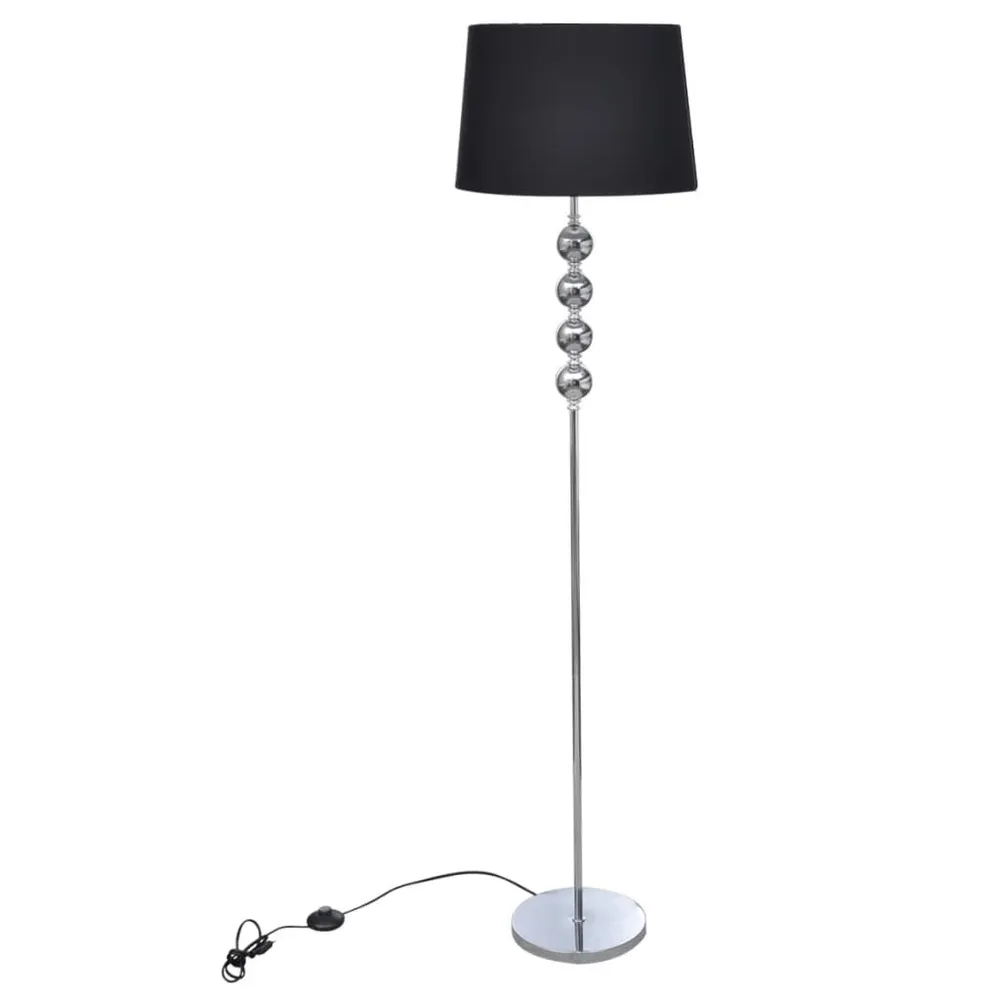 Professionele UV- Vloerlamp Eleganza zwart