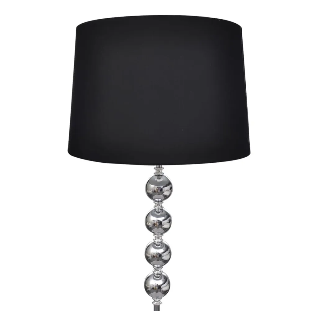 Professionele UV- Vloerlamp Eleganza zwart