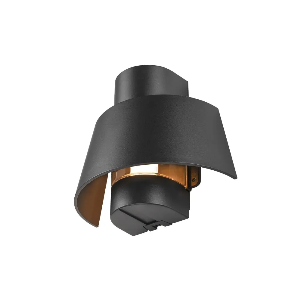 SLV Buitenlamp PHOTONI IP65 Zwart - Wandlamp voor Insectenbestrijding