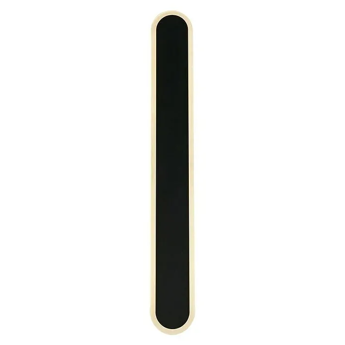 UV- Searchlight Led-wandlamp voor buiten Bordo Ebbenhout Linear - Zwart, IP65