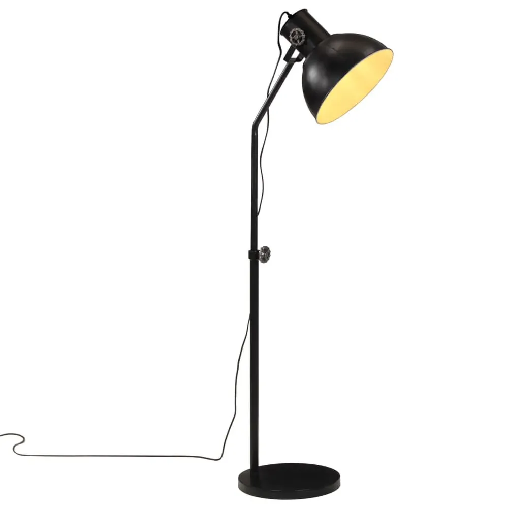 Vloerlamp 25 W E27 30x30x90-150 cm zwart met Statief en Hoes