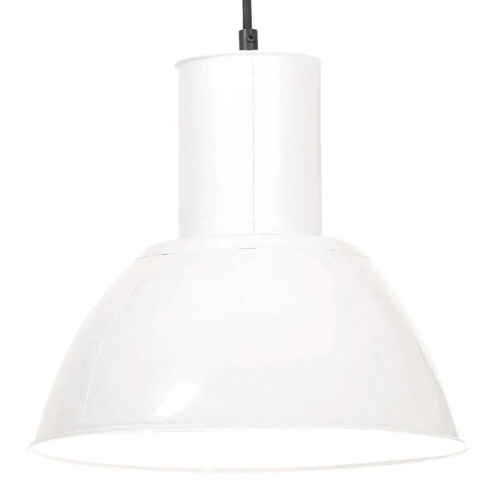 Waterdichte Hanglamp rond 25 W E27 28,5 cm wit