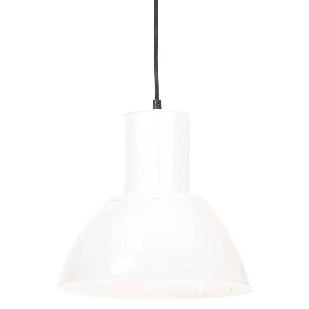 Waterdichte Hanglamp rond 25 W E27 28,5 cm wit