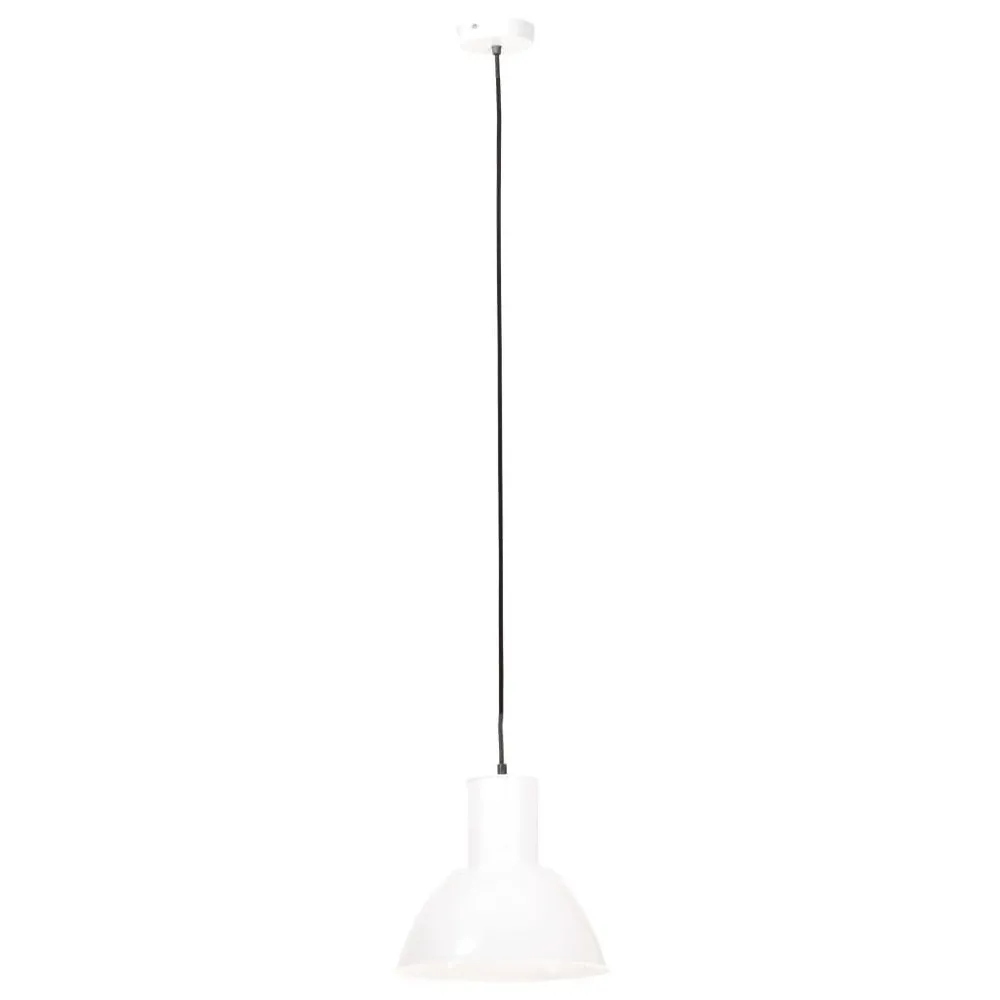 Waterdichte Hanglamp rond 25 W E27 28,5 cm wit